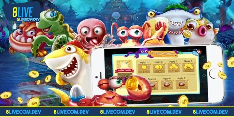 Nhiều chế độ săn cá hấp dẫn